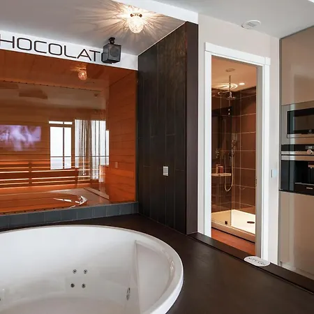 Sky Chocolate Jacuzzi Sauna 30 Floor Klaipeda